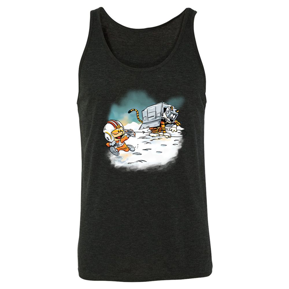 Unisex Jersey Tank - LM3P6QNG - Charcoal Black Triblend - 5