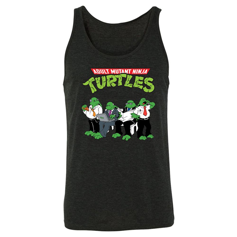 Unisex Jersey Tank - L6DNJQDZ - Charcoal Black Triblend - 5