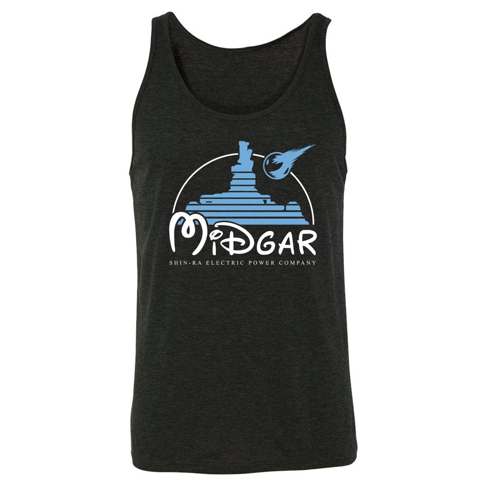 Unisex Jersey Tank - VR8KMTT7 - Charcoal Black Triblend - 5