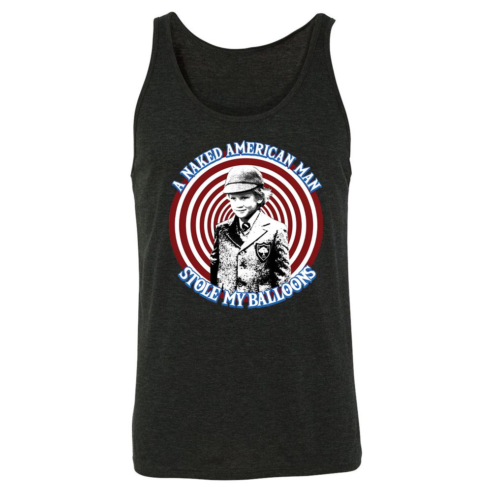 Unisex Jersey Tank - 4SHVUEYN - Charcoal Black Triblend - 5