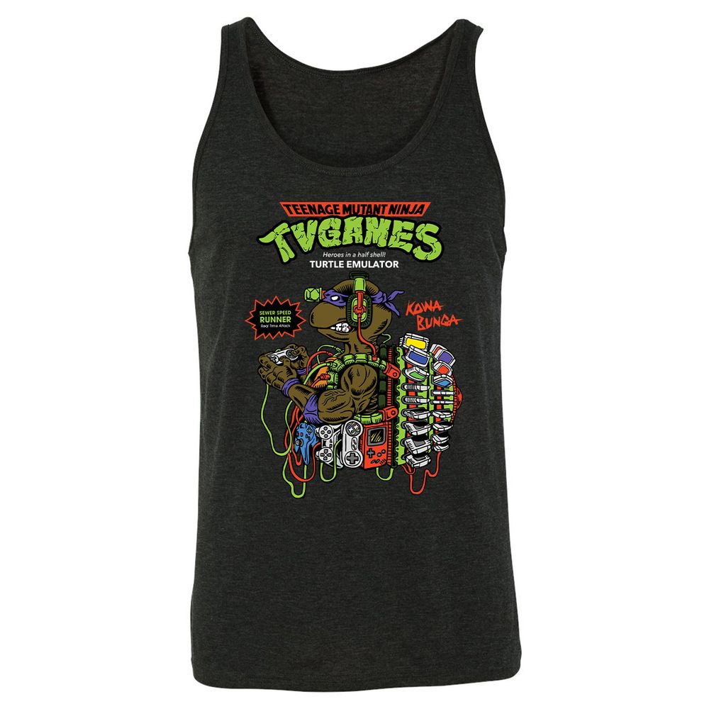 Unisex Jersey Tank - 1CFY3T4J - Charcoal Black Triblend - 5