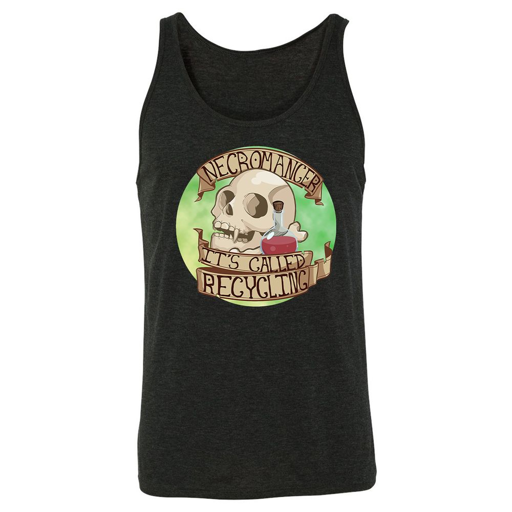 Unisex Jersey Tank - 5E545HFE - Charcoal Black Triblend - 5