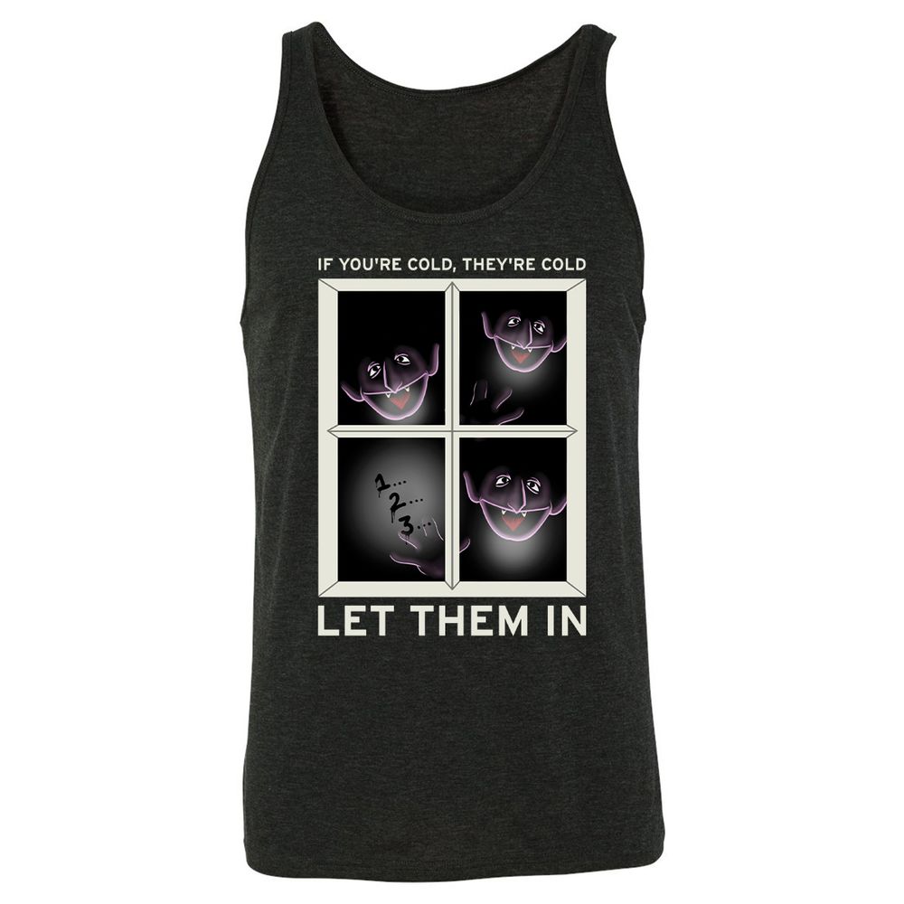 Unisex Jersey Tank - FKKA658Z - Charcoal Black Triblend - 5
