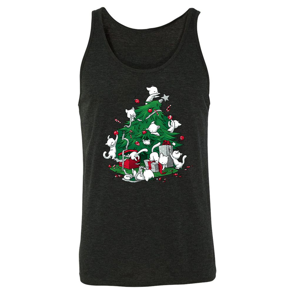 Unisex Jersey Tank - UL9NW157 - Charcoal Black Triblend - 5