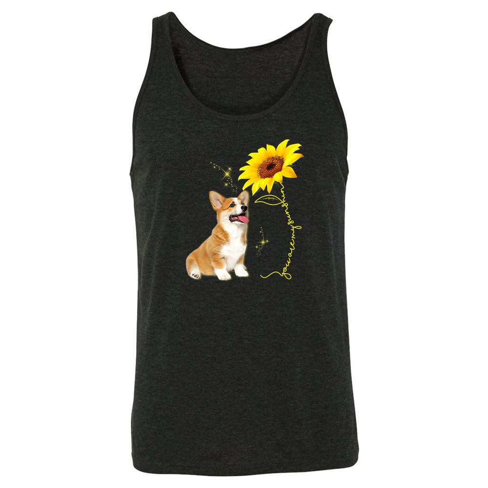 Unisex Jersey Tank - 38JBHUXK - Charcoal Black Triblend - 5
