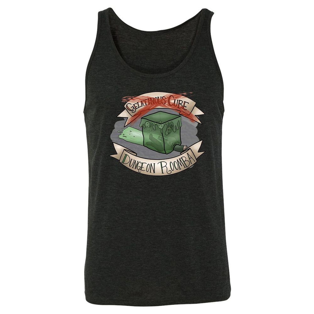 Unisex Jersey Tank - NK8C25RL - Charcoal Black Triblend - 5
