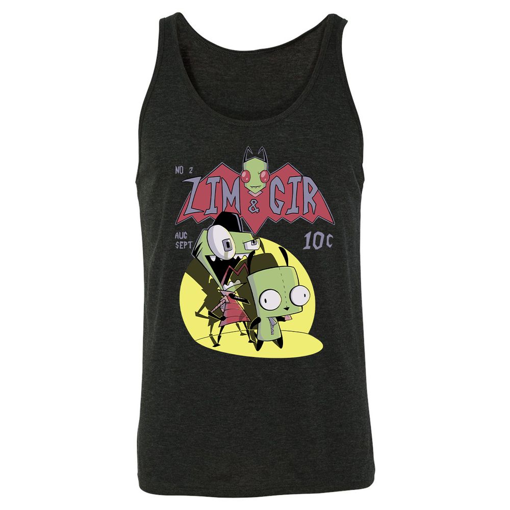 Unisex Jersey Tank - 625DFTSU - Charcoal Black Triblend - 5