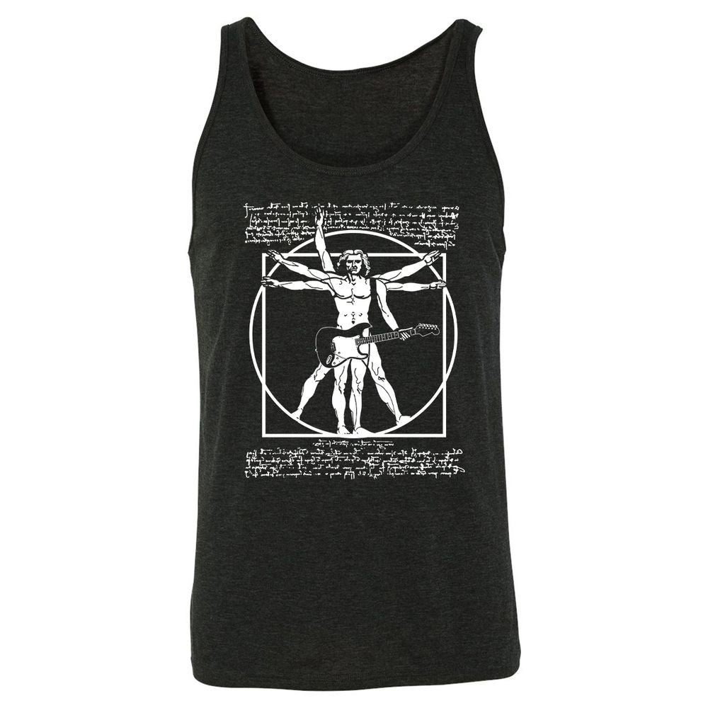 Unisex Jersey Tank - QB1WKAH5 - Charcoal Black Triblend - 5