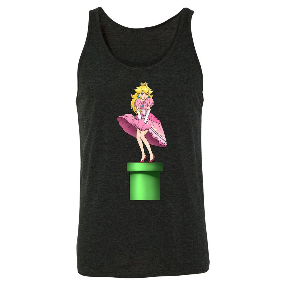 Unisex Jersey Tank - GKD5DMEW - Charcoal Black Triblend - 5