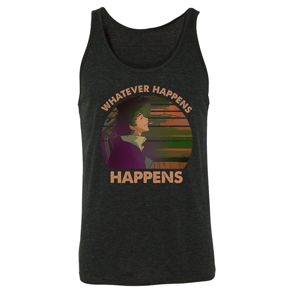 Unisex Jersey Tank - 5A3JGG2F - Charcoal Black Triblend - 5