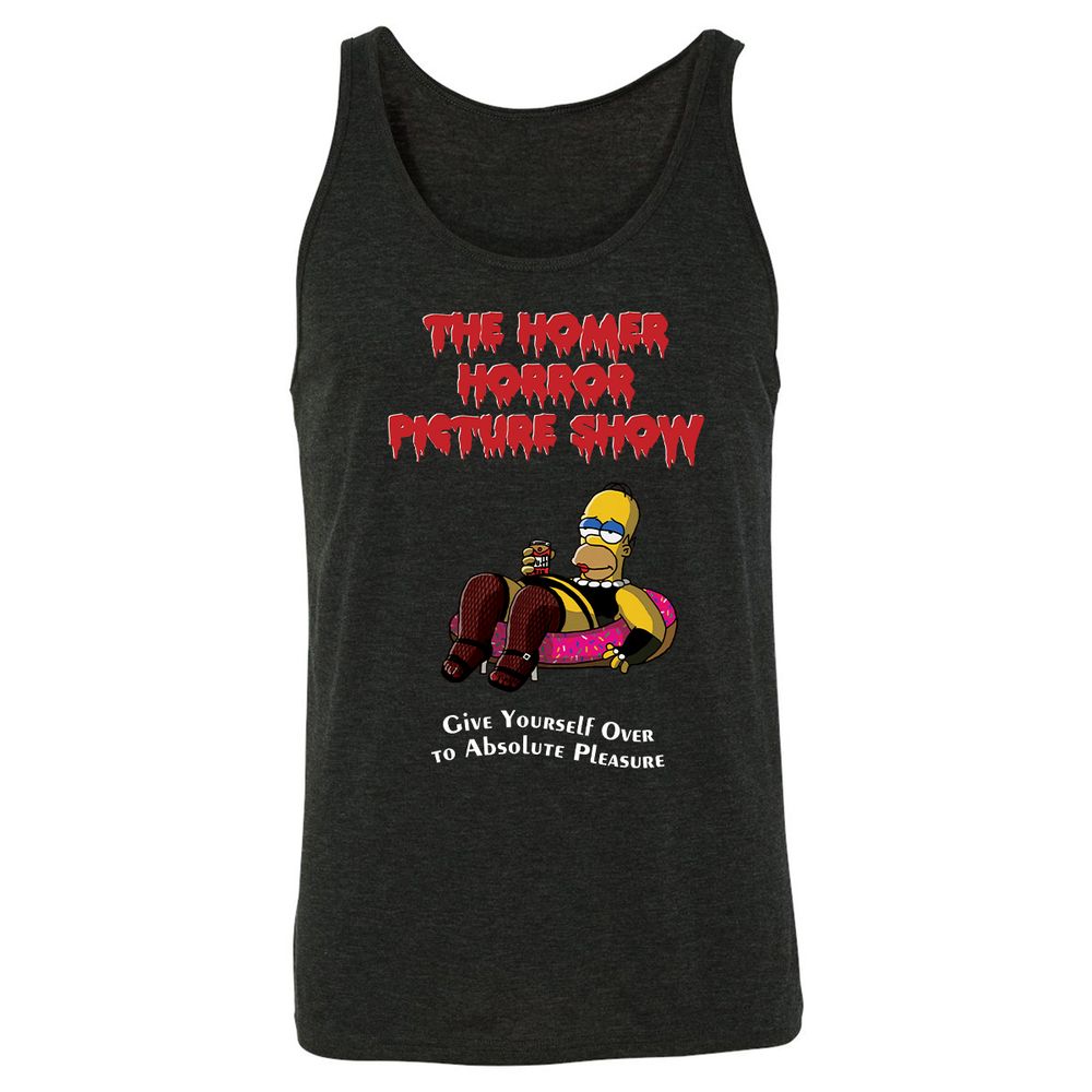 Unisex Jersey Tank - BEXA1ZFJ - Charcoal Black Triblend - 5