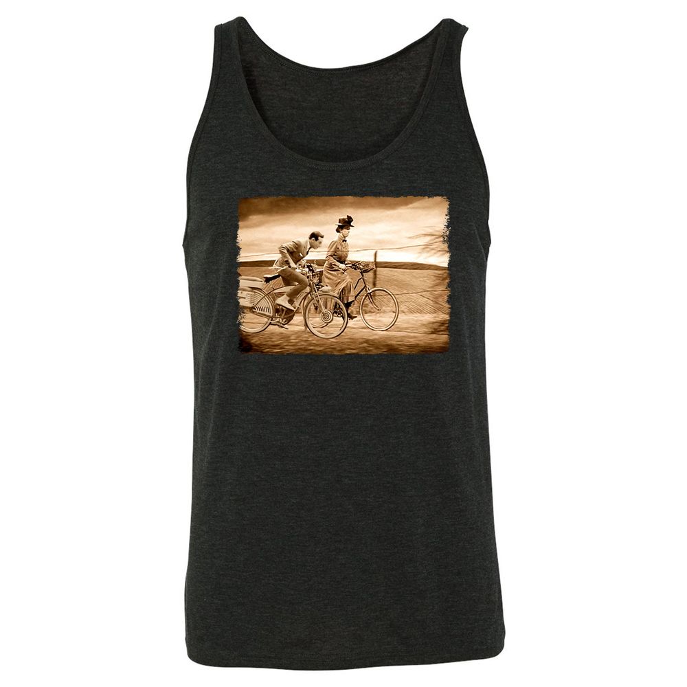 Unisex Jersey Tank - DLRKVJJP - Charcoal Black Triblend - 5