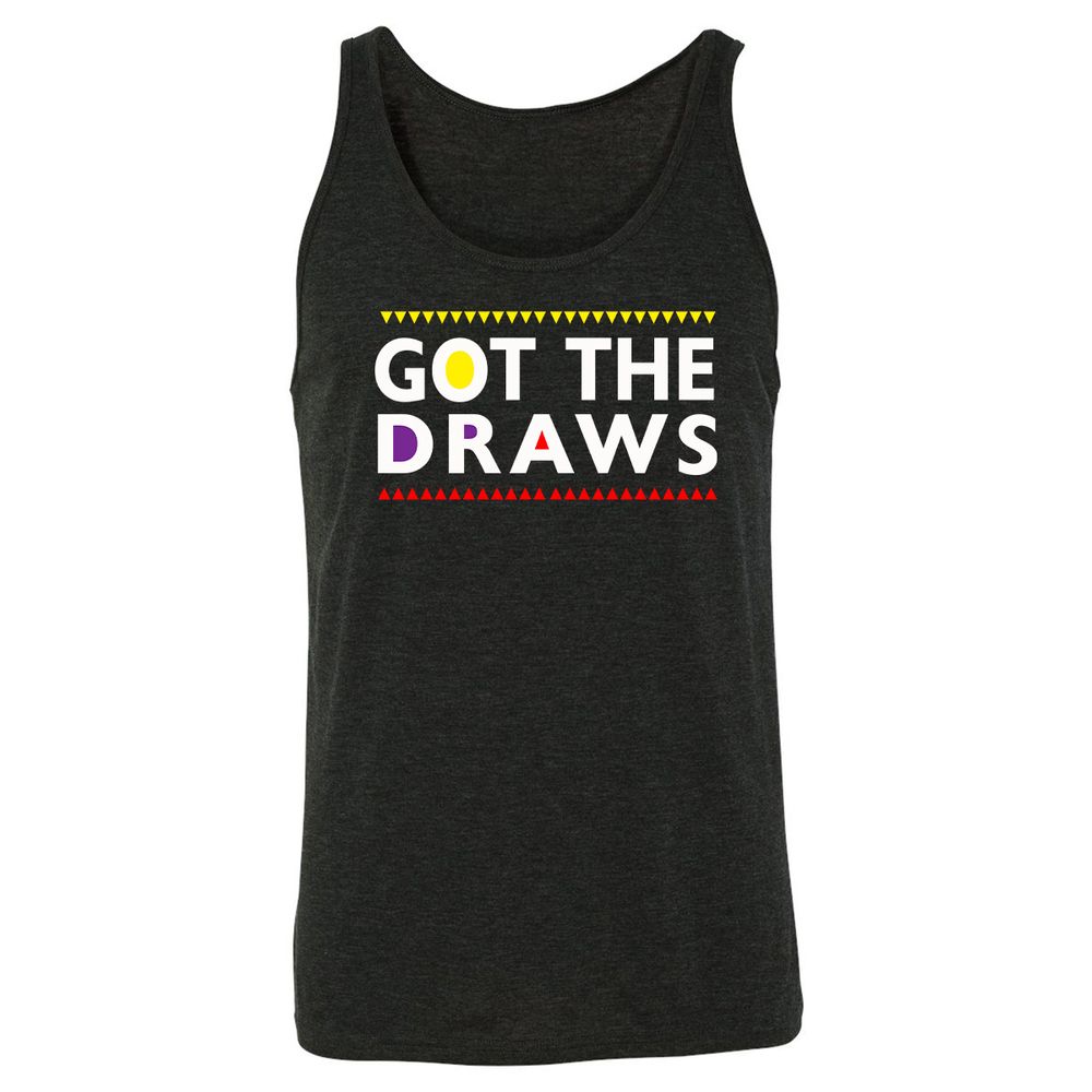Unisex Jersey Tank - YSN1BYB8 - Charcoal Black Triblend - 5