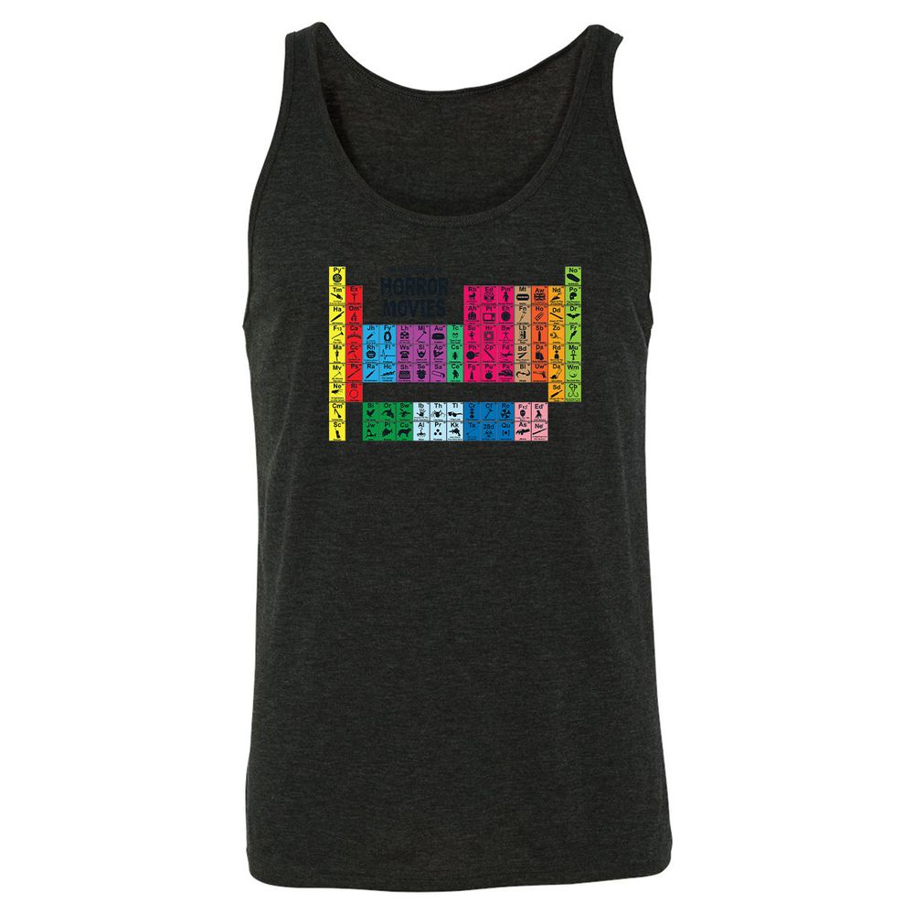 Unisex Jersey Tank - QDJA64ZH - Charcoal Black Triblend - 5