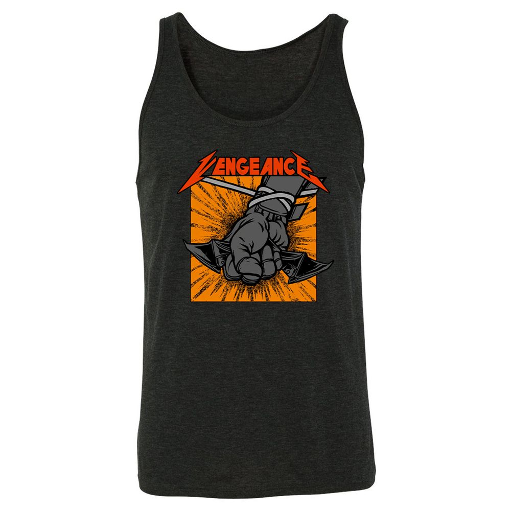 Unisex Jersey Tank - S9DH6G9C - Charcoal Black Triblend - 5