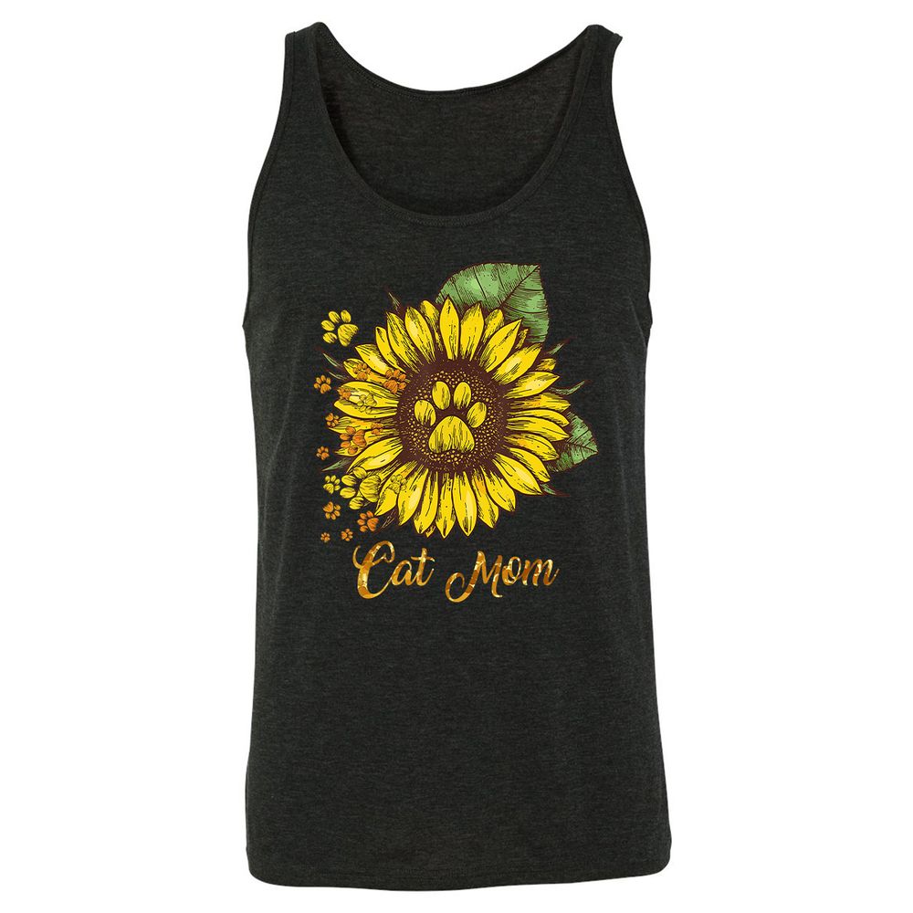 Unisex Jersey Tank - CRK4T5EA - Charcoal Black Triblend - 5