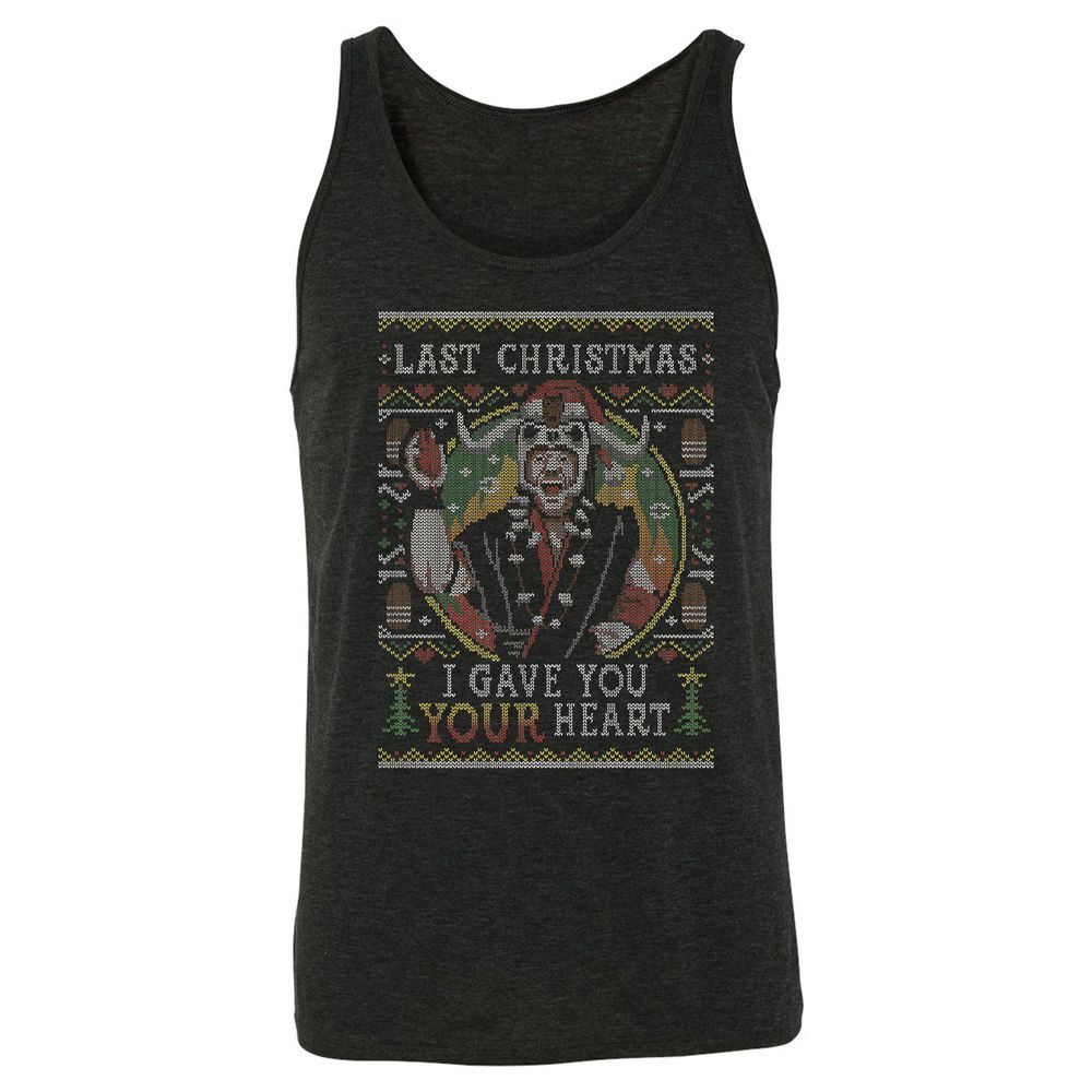 Unisex Jersey Tank - 4QNTV67X - Charcoal Black Triblend - 5