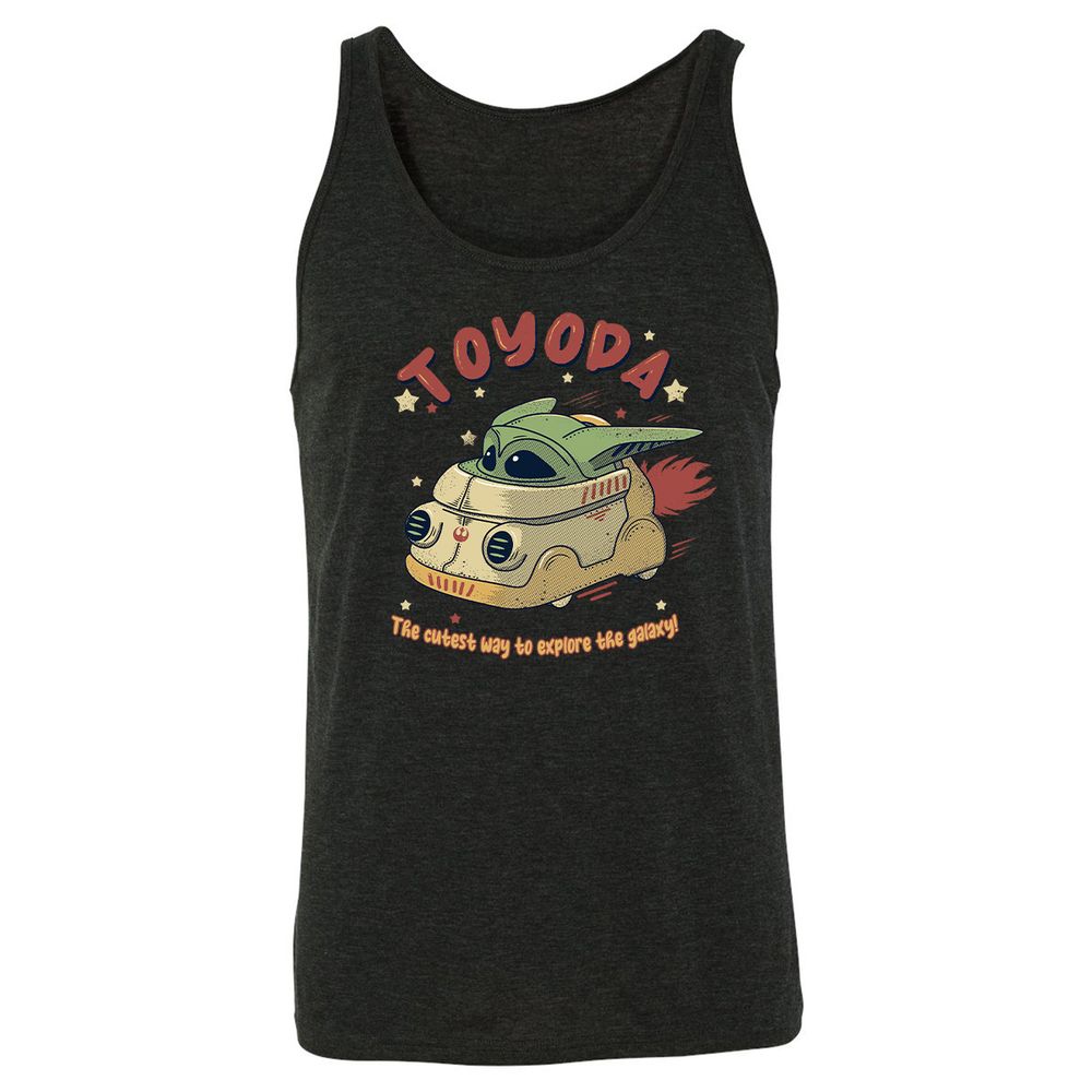 Unisex Jersey Tank - EZHMQJPV - Charcoal Black Triblend - 5