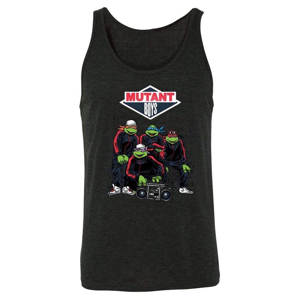 Unisex Jersey Tank - 6GYWEAWB - Charcoal Black Triblend - 5