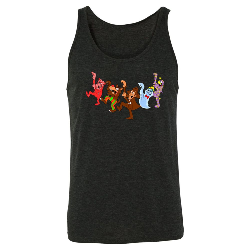 Unisex Jersey Tank - ELNGQ1QH - Charcoal Black Triblend - 5