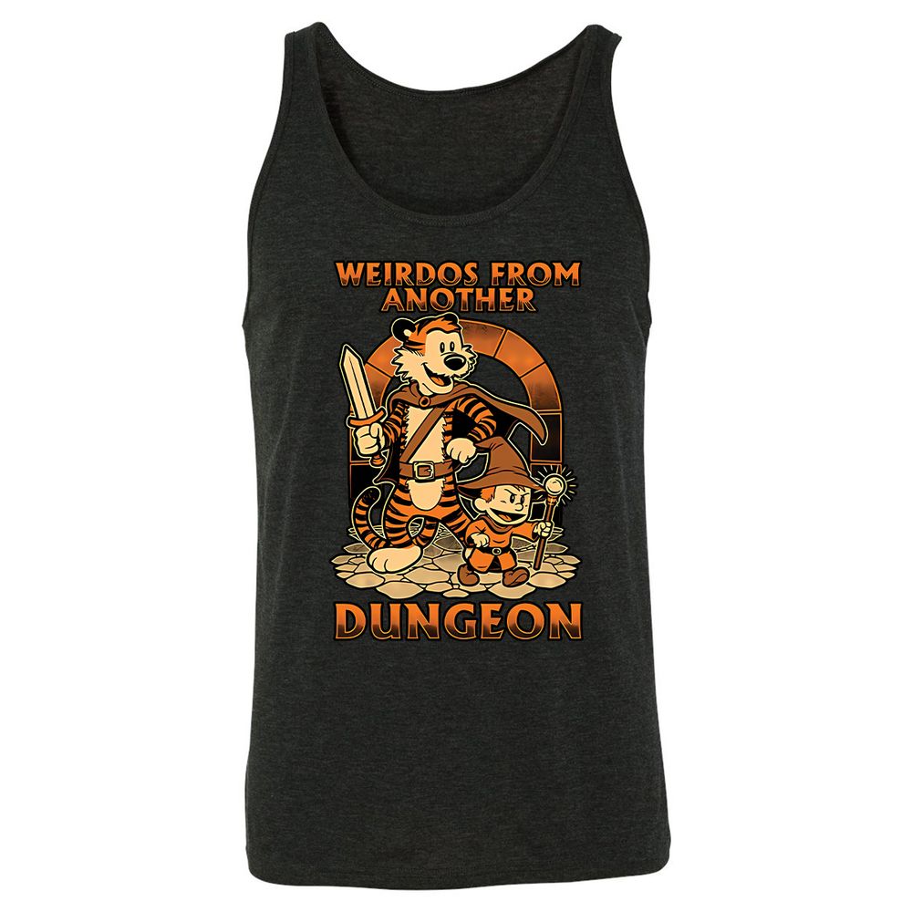 Unisex Jersey Tank - TVYZYMB4 - Charcoal Black Triblend - 5