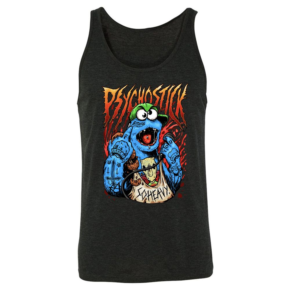 Unisex Jersey Tank - Z9M2BYMW - Charcoal Black Triblend - 5