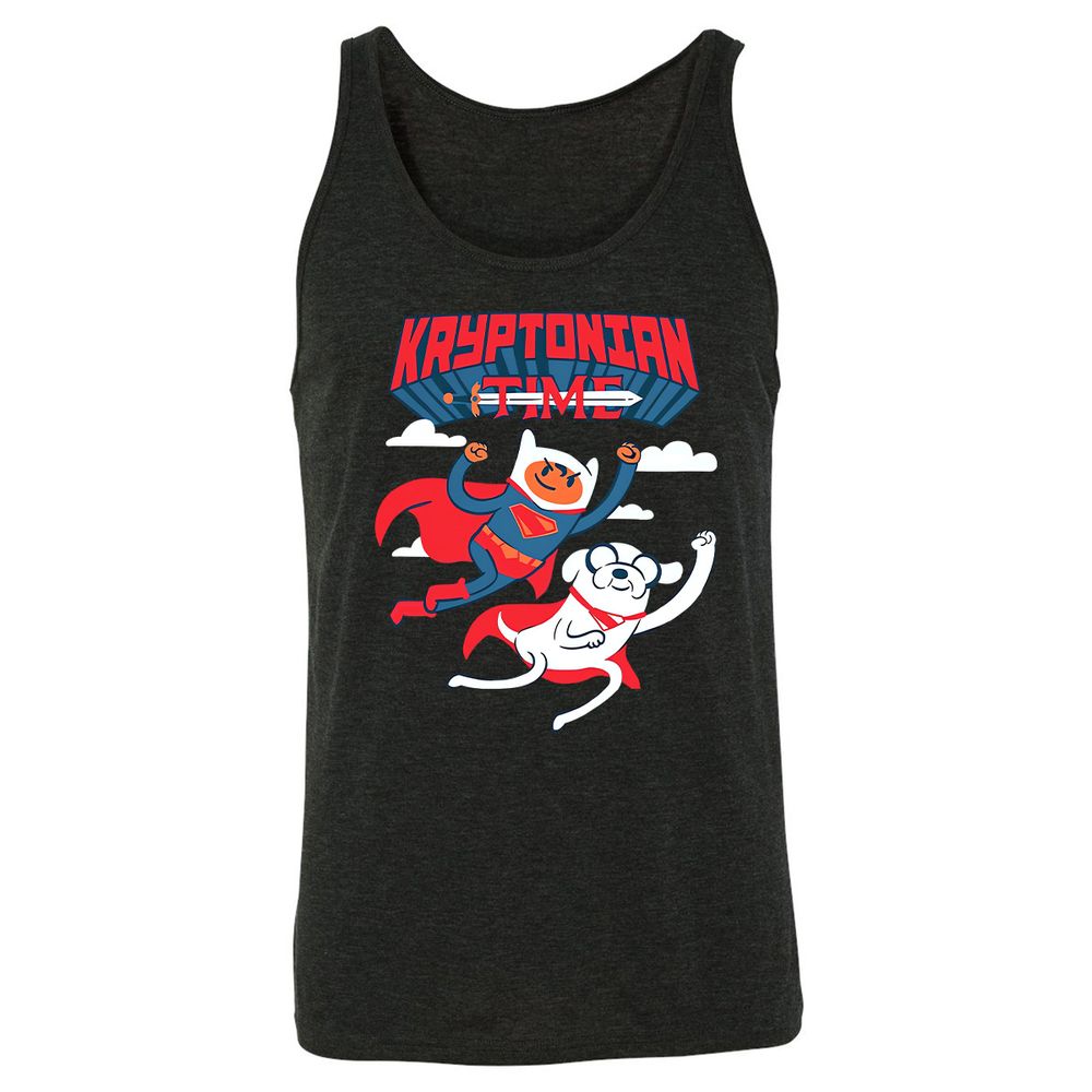 Unisex Jersey Tank - BHT9Q2LE - Charcoal Black Triblend - 5