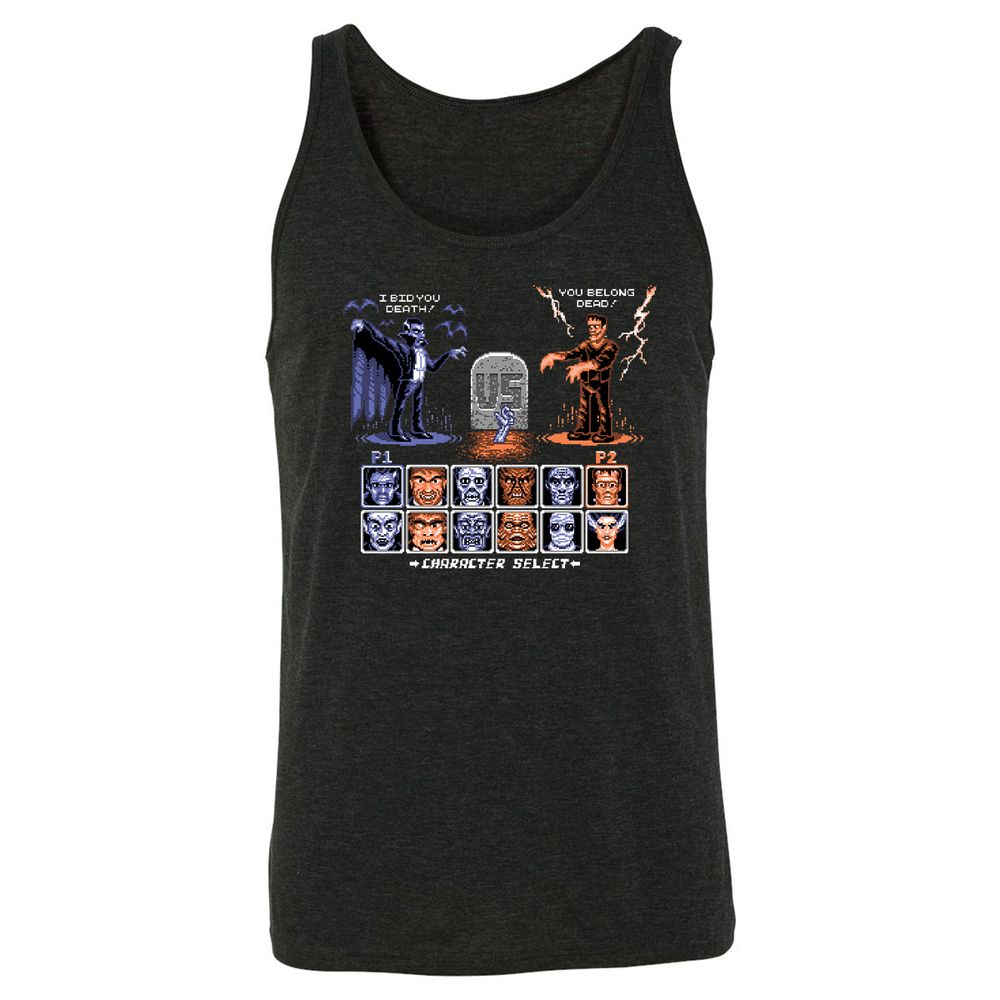 Unisex Jersey Tank - SFC71AJC - Charcoal Black Triblend - 5