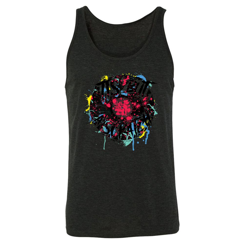 Unisex Jersey Tank - CJCUZ9CM - Charcoal Black Triblend - 5