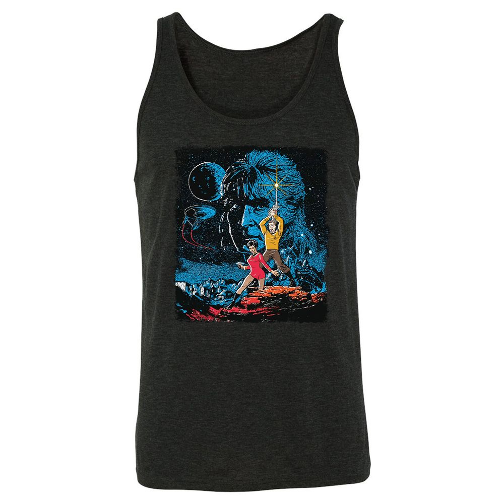 Unisex Jersey Tank - 4NH589V1 - Charcoal Black Triblend - 5