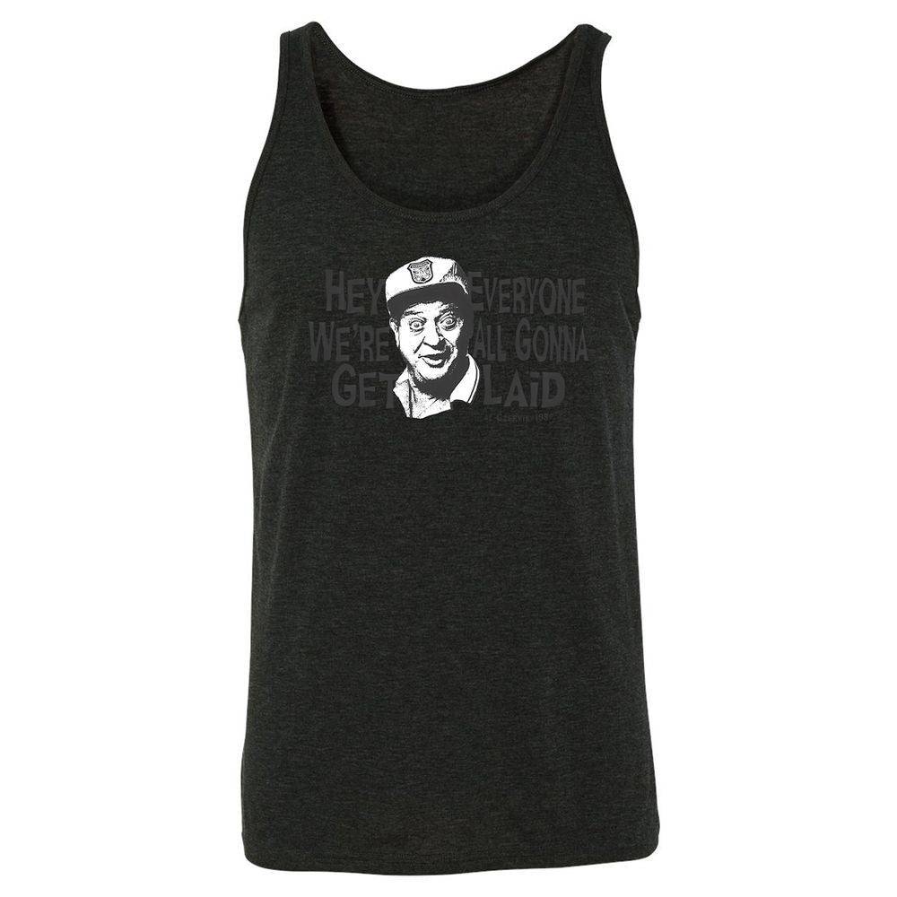 Unisex Jersey Tank - J57MFZQN - Charcoal Black Triblend - 5