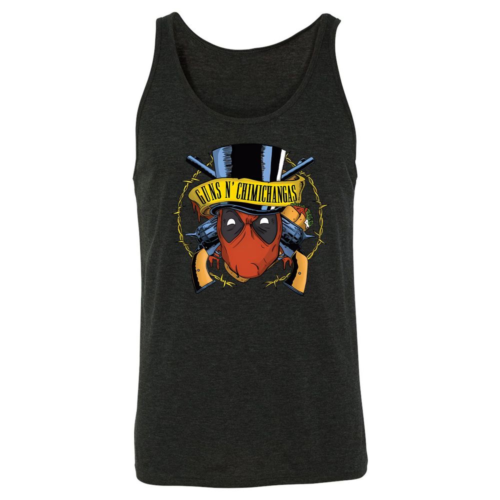 Unisex Jersey Tank - LDQHYDDB - Charcoal Black Triblend - 5