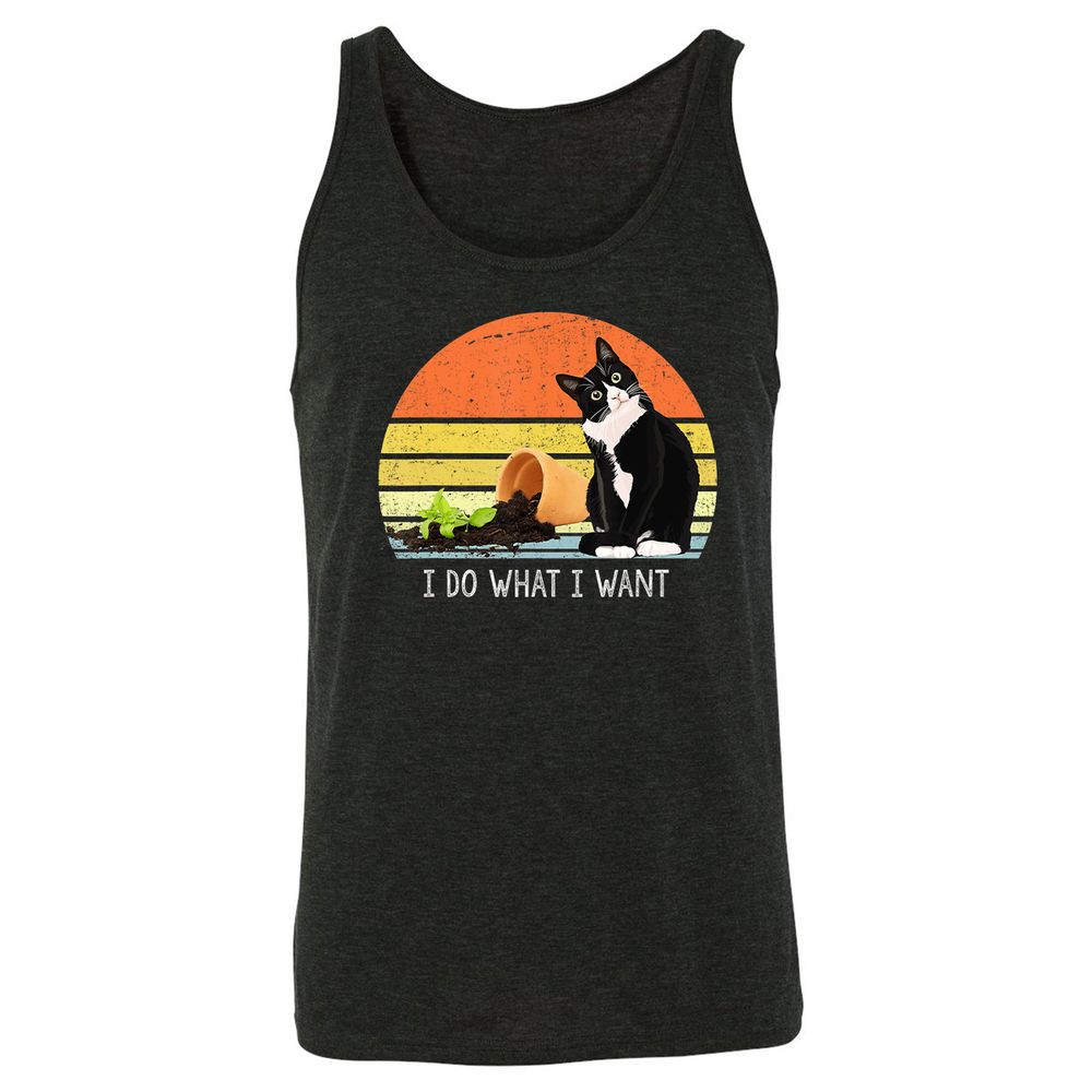 Unisex Jersey Tank - JC959GM6 - Charcoal Black Triblend - 5