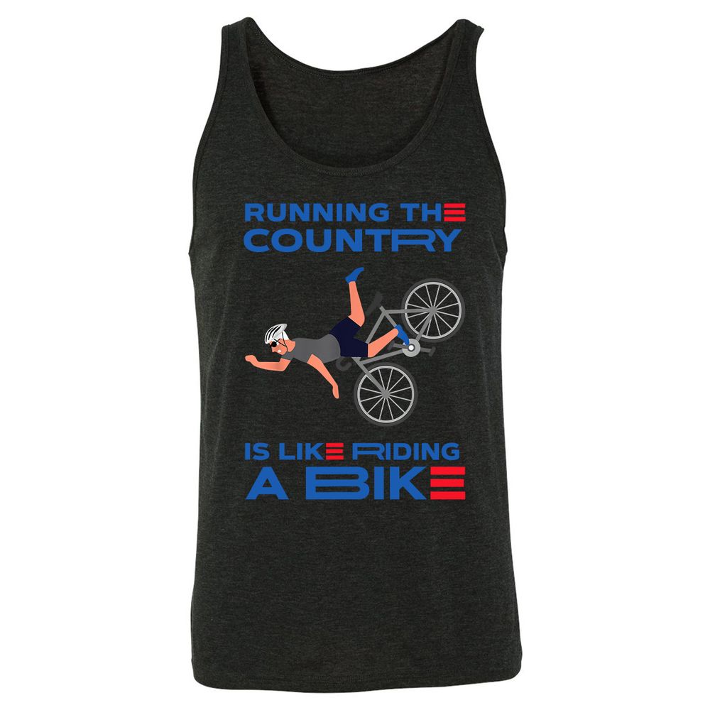 Unisex Jersey Tank - WSEV4R19 - Charcoal Black Triblend - 5