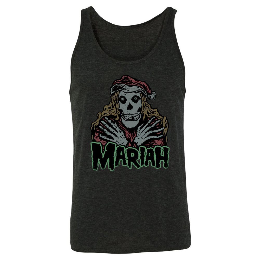 Unisex Jersey Tank - 7N8SVDK2 - Charcoal Black Triblend - 5