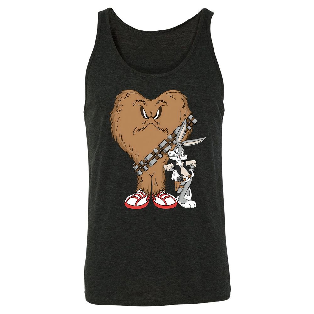 Unisex Jersey Tank - KUUWR55V - Charcoal Black Triblend - 5