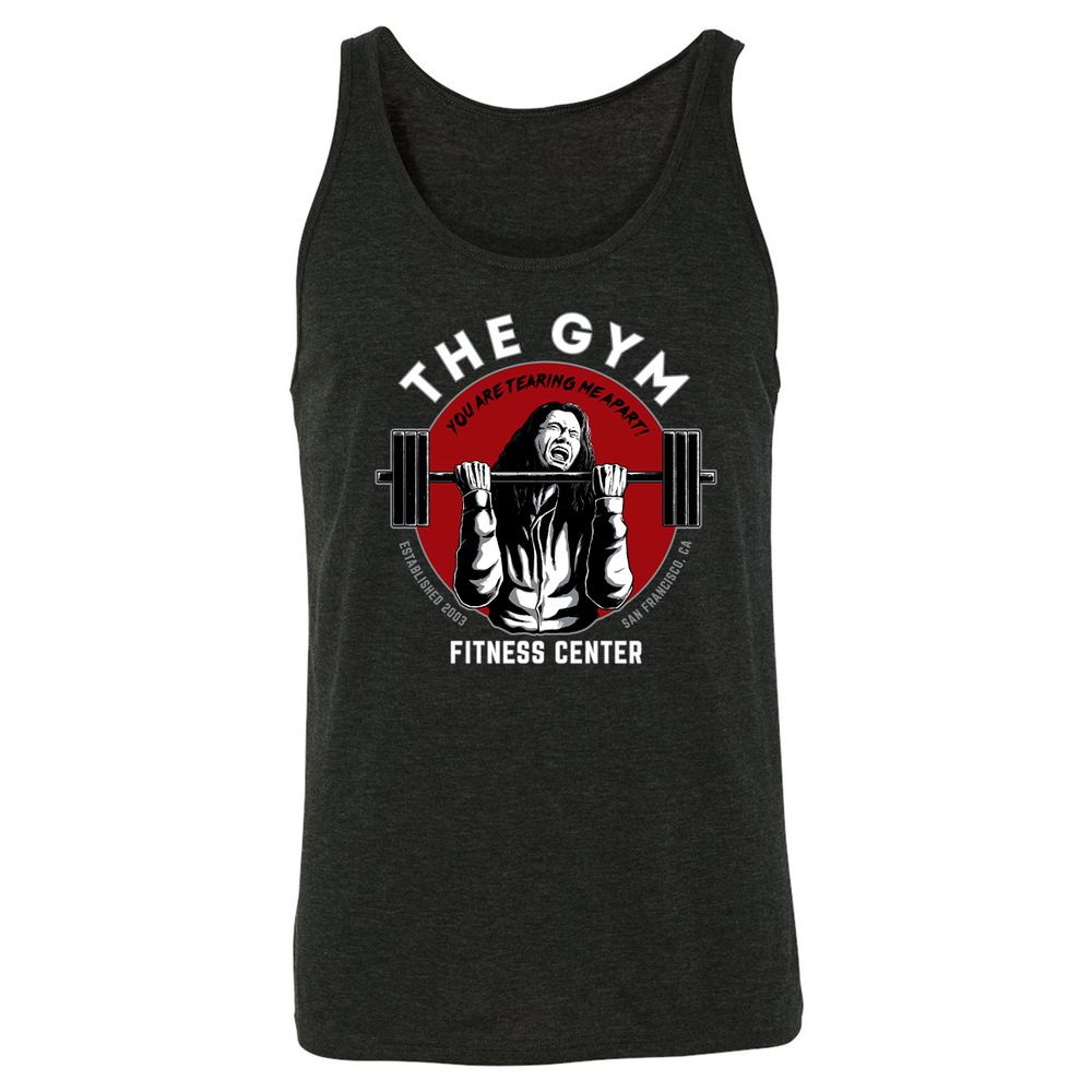Unisex Jersey Tank - 9BAKZQSA - Charcoal Black Triblend - 5