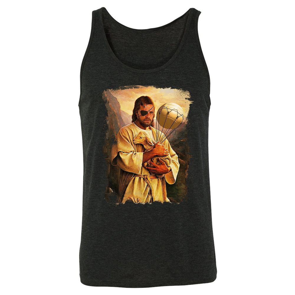 Unisex Jersey Tank - PXXXSWB7 - Charcoal Black Triblend - 5
