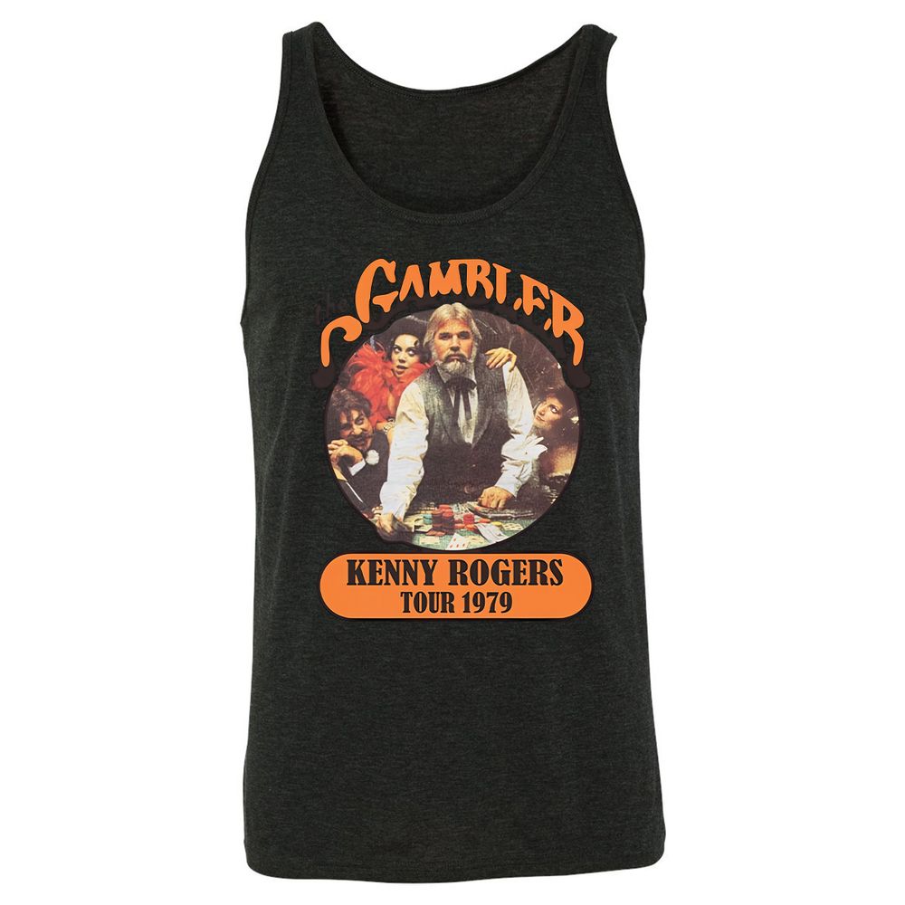 Unisex Jersey Tank - CKS67QST - Charcoal Black Triblend - 5