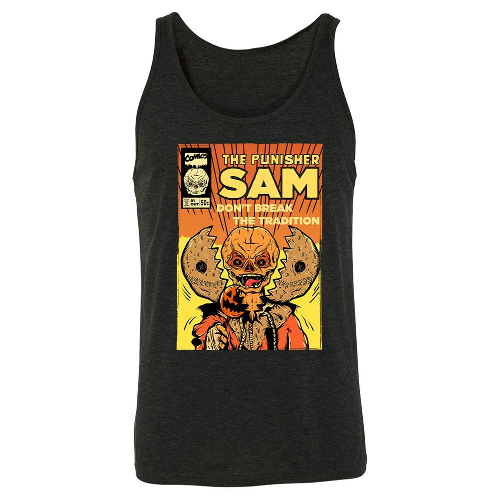 Unisex Jersey Tank - G1DT1VQF - Charcoal Black Triblend - 5
