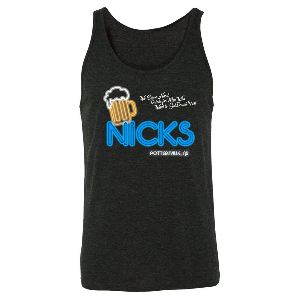 Unisex Jersey Tank - JNA9APQN - Charcoal Black Triblend - 5