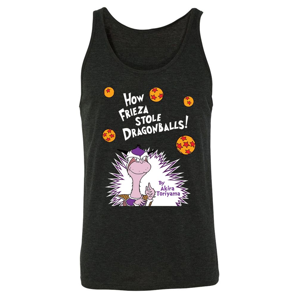 Unisex Jersey Tank - 1J5DD7D1 - Charcoal Black Triblend - 5