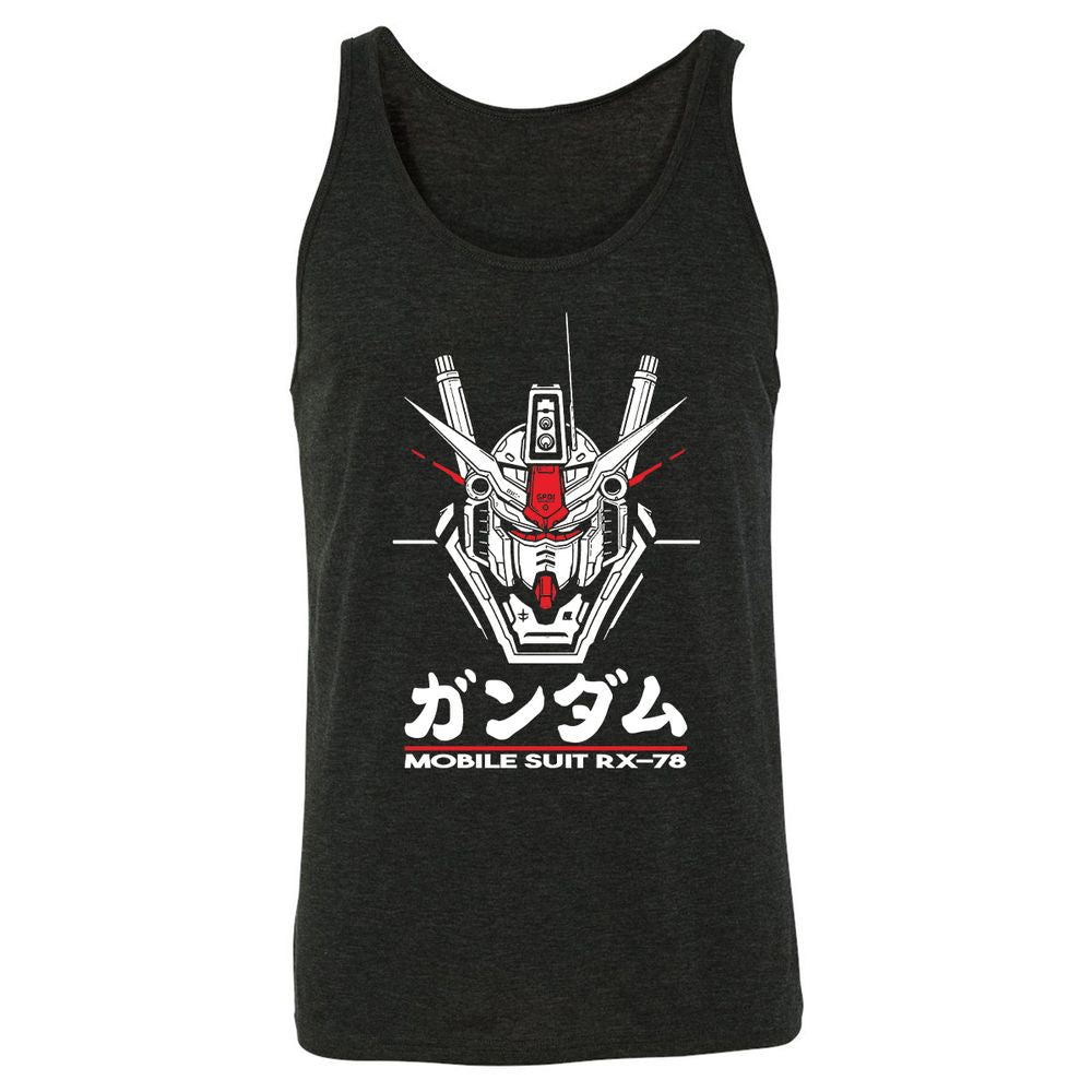 Unisex Jersey Tank - 9AWYJWL6 - Charcoal Black Triblend - 5