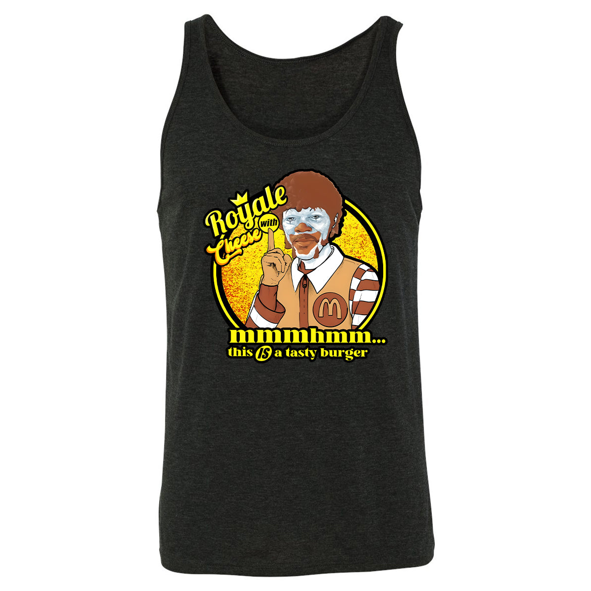 Unisex Jersey Tank - 6FX7CQV1 - Charcoal Black Triblend - 5