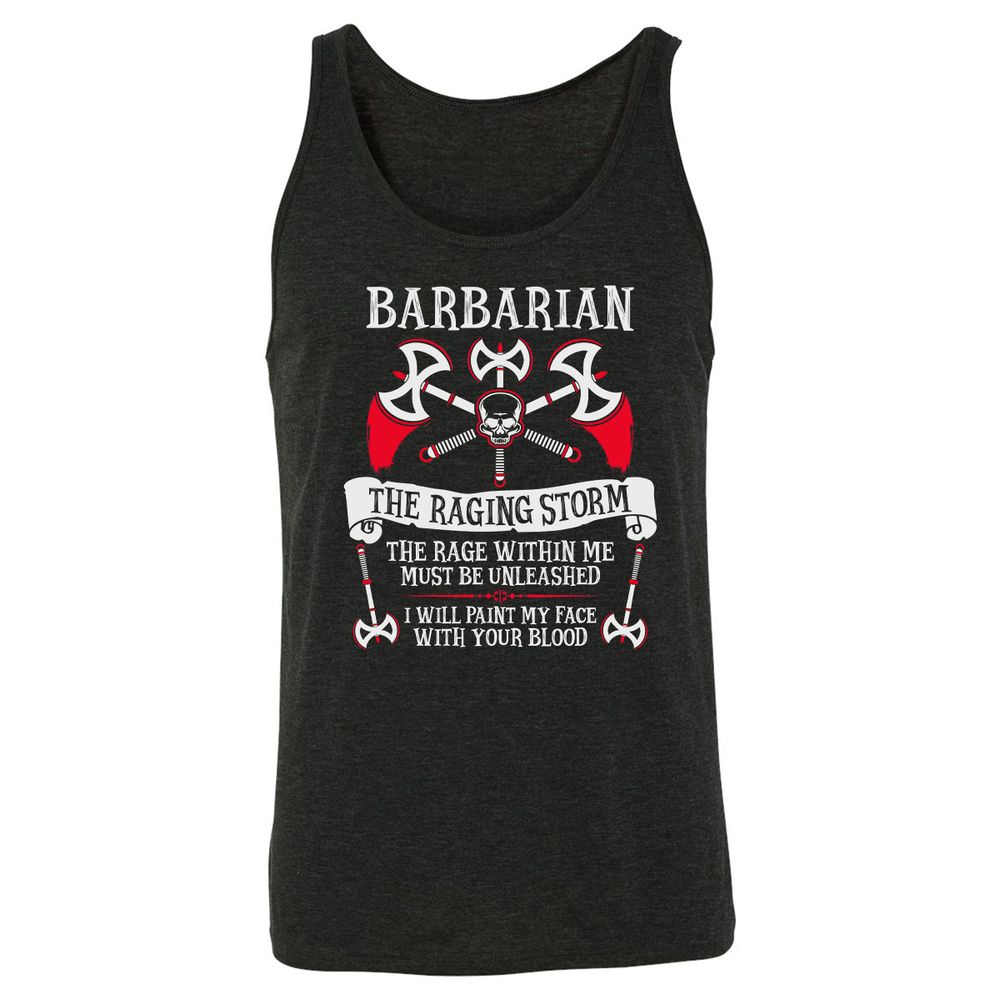 Unisex Jersey Tank - 6XULQZNV - Charcoal Black Triblend - 5