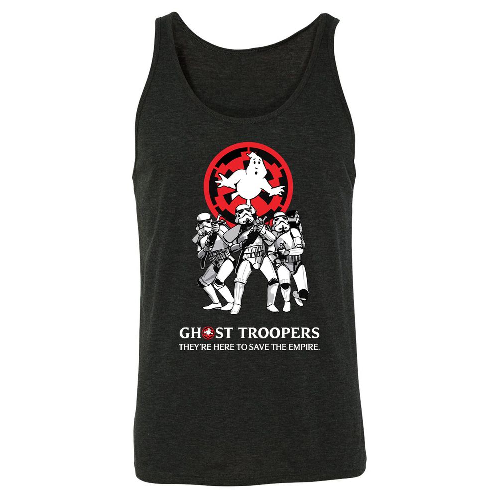 Unisex Jersey Tank - 6WL55NCF - Charcoal Black Triblend - 5