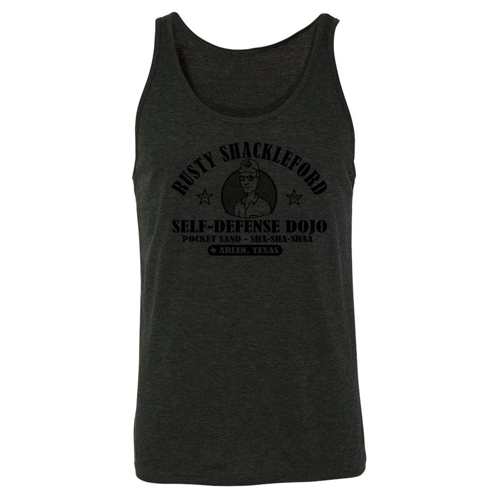 Unisex Jersey Tank - 93NT4KDG - Charcoal Black Triblend - 5