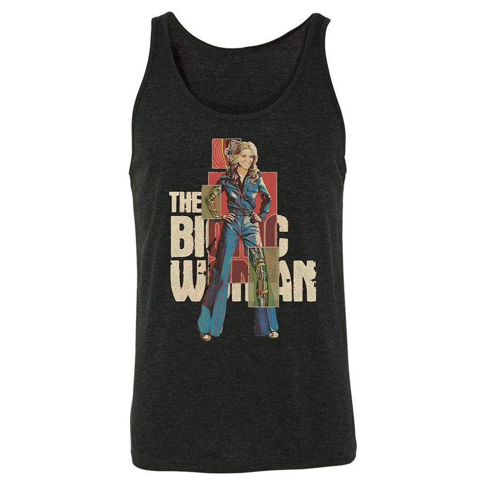 Unisex Jersey Tank - FGZY1SMF - Charcoal Black Triblend - 5