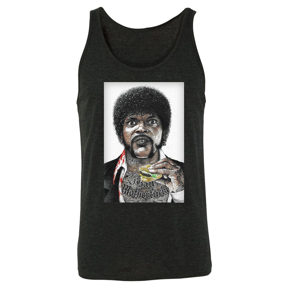 Unisex Jersey Tank - BY2DSXUM - Charcoal Black Triblend - 5