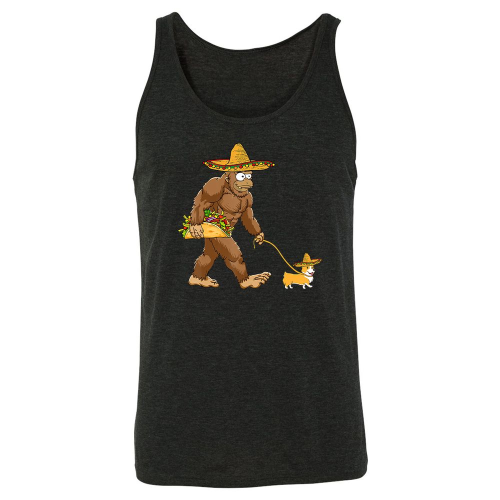 Unisex Jersey Tank - W4FNC719 - Charcoal Black Triblend - 5